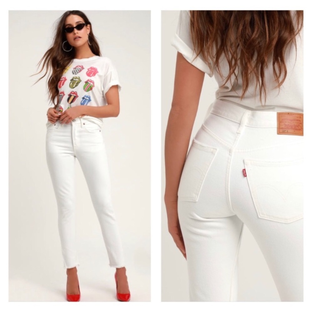 Levi’s 501 high rise skinny